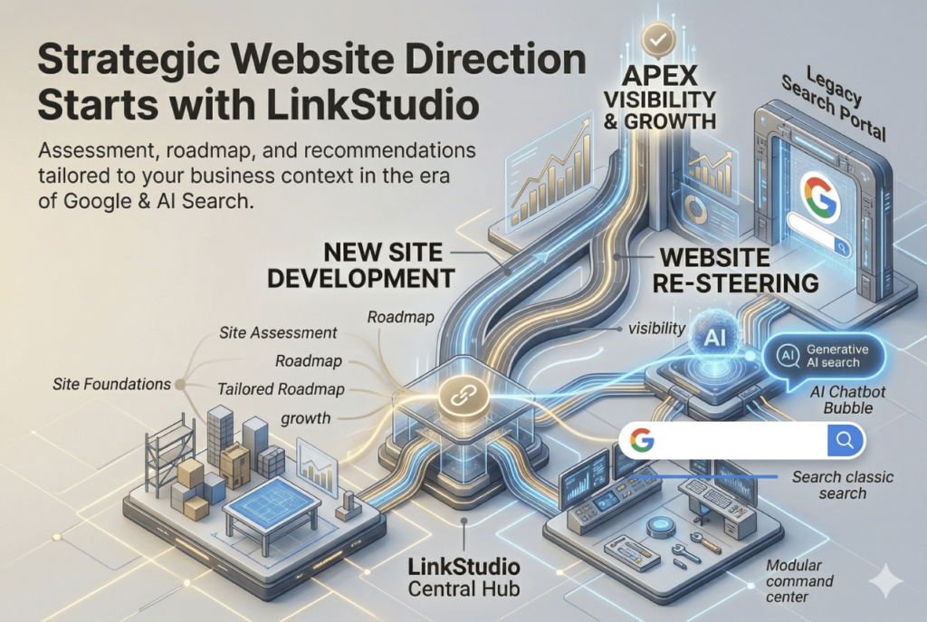 strategic website direction