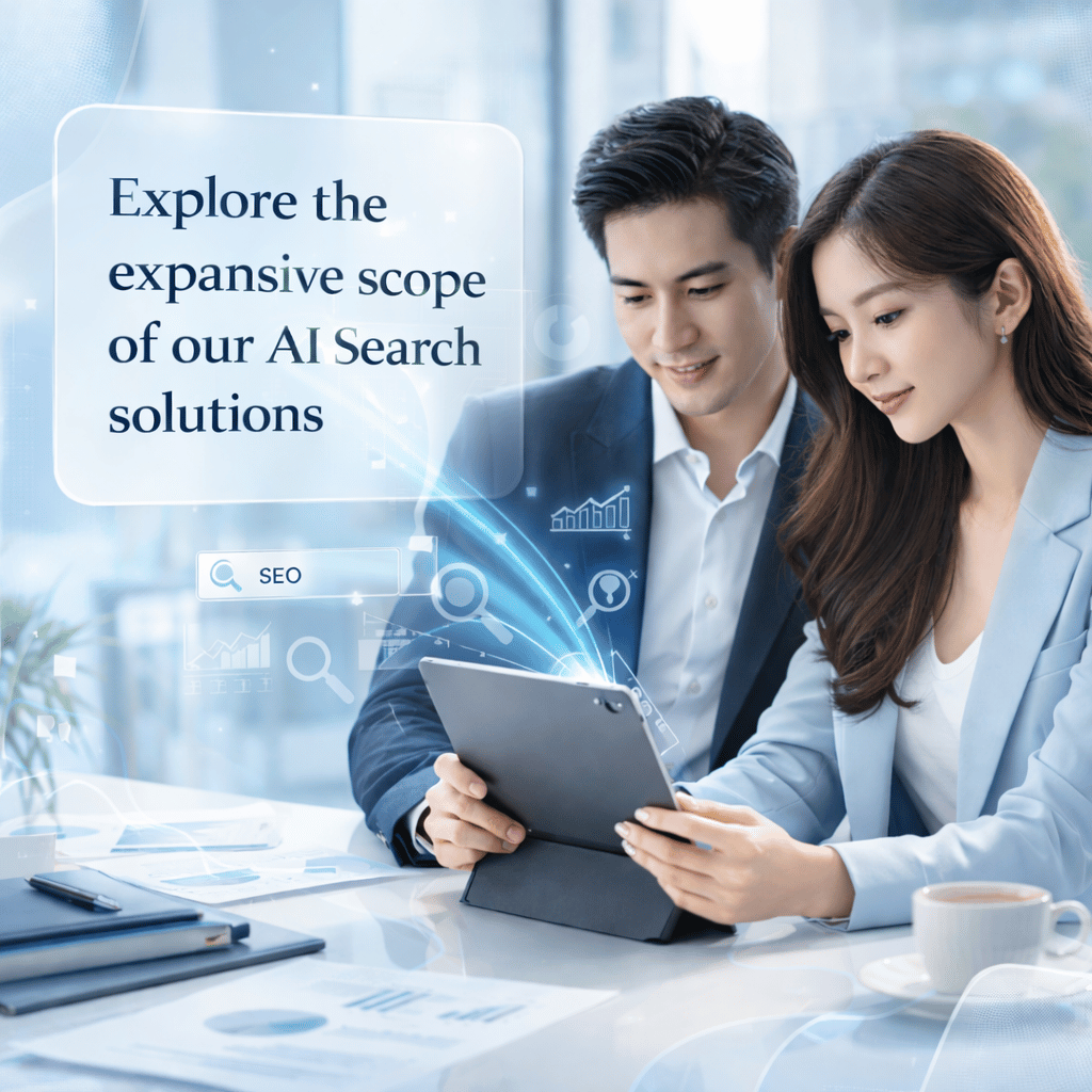 Explore the expensive scope of our AI search solution