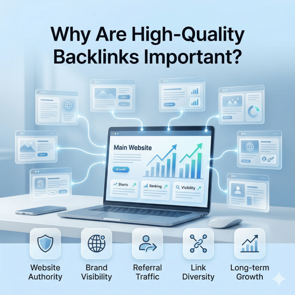 why are high quality backlinks important